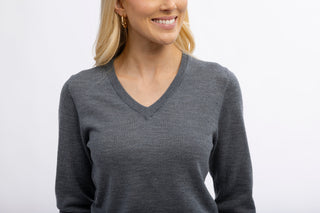 Women's Merino V-Neck Sweater
