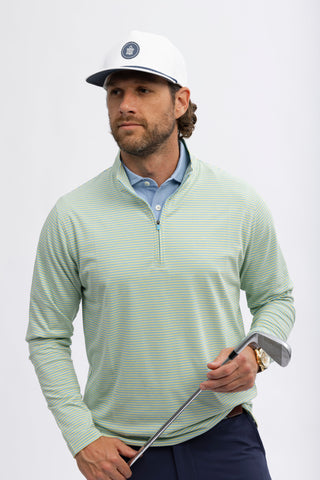 Avery Stripe Quarter-Zip