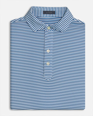 Dean Stripe Performance Polo - turtleson