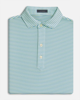 Dean Stripe Performance Polo - turtleson