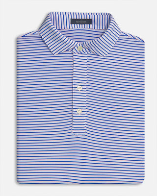 Dean Stripe Performance Polo - turtleson