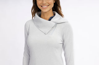 Women's Stirling Asymmetrical Funnel Collar Pullover