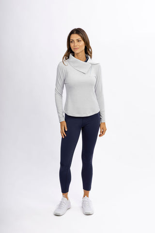 Women's Stirling Asymmetrical Funnel Collar Pullover