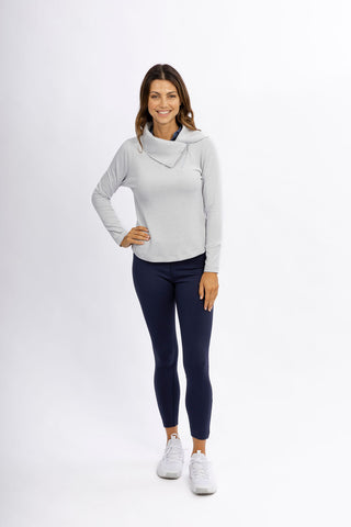 Women's Stirling Asymmetrical Funnel Collar Pullover