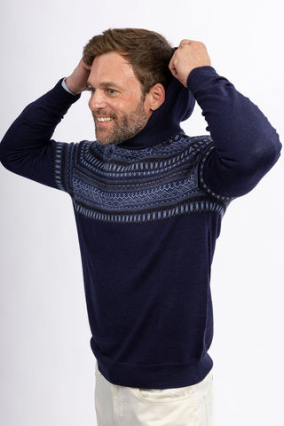 Anders Fairisle Hoodie