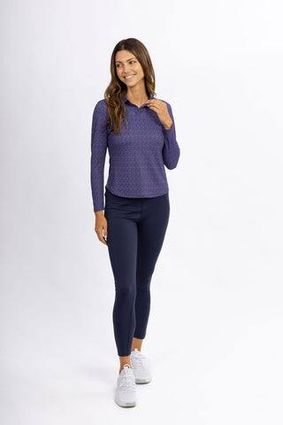 Kiera Long Sleeve Polo
