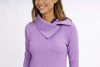 Women's Stirling Asymmetrical Funnel Collar Pullover
