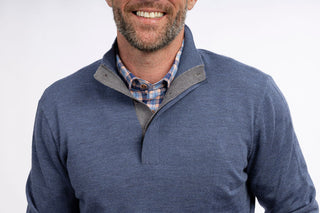 Desmond Quarter Button Sweater