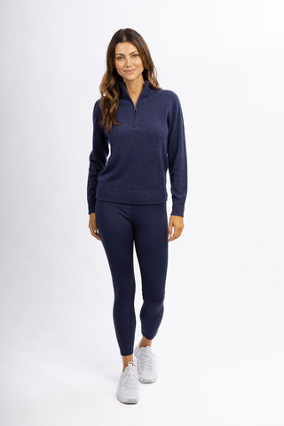 Isla Cashmere Quarter Zip