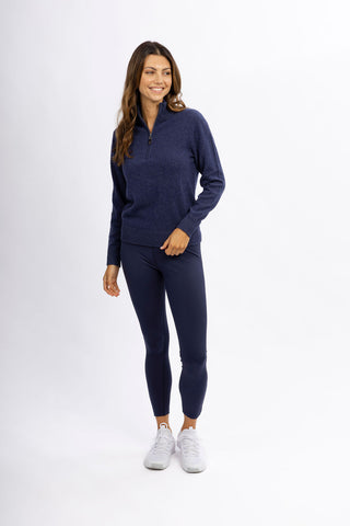 Isla Cashmere Quarter Zip
