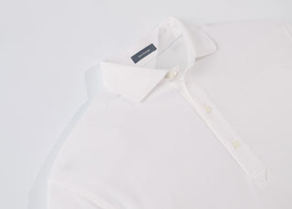 Turtleson - Lester Oxford Men's Polo - Collar White