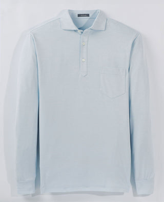 Lester Oxford Performance Polo - Long Sleeve - turtleson