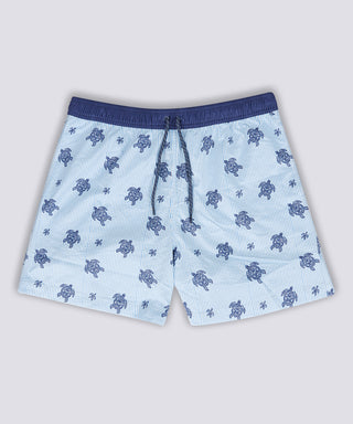 Channel Seersucker Swim Short