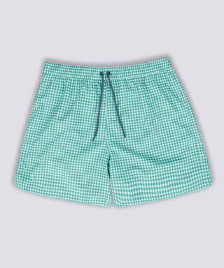 Gingham Swim Short
