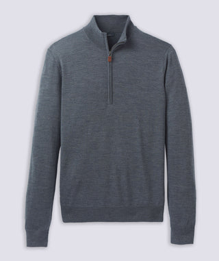 Italian Merino Quarter-Zip Sweater