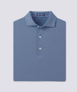 Edward Stripe Performance Polo