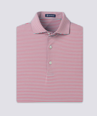 Edward Stripe Performance Polo