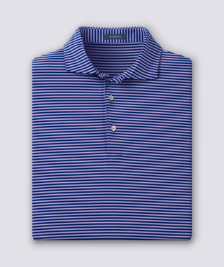 Edward Stripe Performance Polo