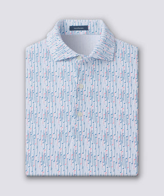 Max Performance Polo - White/Navy Turtleson