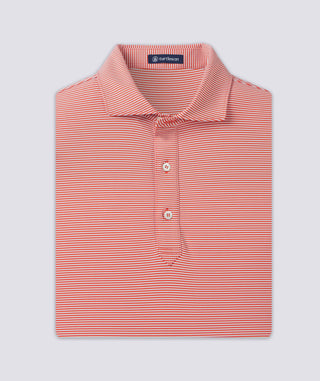 Carter Stripe Performance Polo