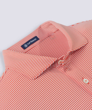 Carter Stripe Performance Polo