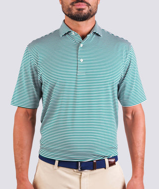 Cooper Stripe Performance Polo