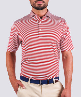 Cooper Stripe Performance Polo