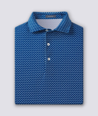 Morgan Performance Polo - Navy/White - Turtleson