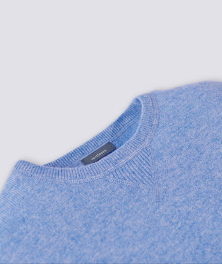 Mackay Cashmere Crewneck- Crewneck - Luxe Blue - Turtleson