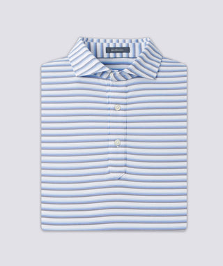 Lanier Gradient Stripe Performance Polo