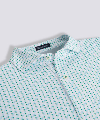 Washington Two Button Performance Polo