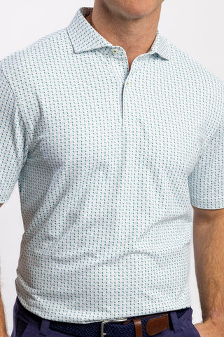 Washington Two Button Performance Polo