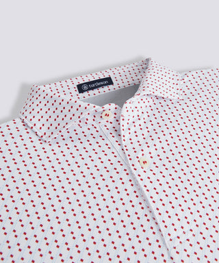 Washington Two Button Performance Polo
