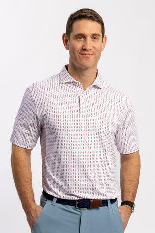 Washington Two Button Performance Polo