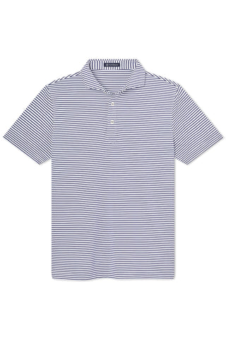 Mathew Stripe Performance Polo