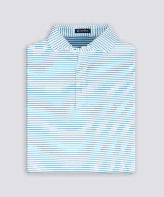 Mathew Stripe Performance Polo