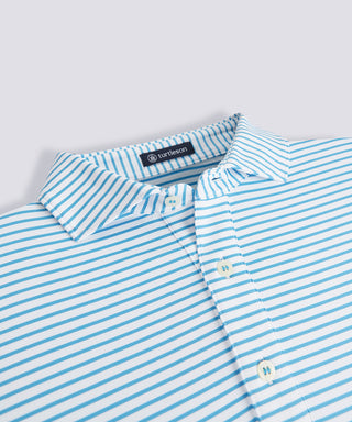 Mathew Stripe Performance Polo