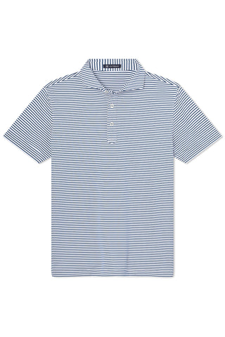 Mathew Stripe Performance Polo