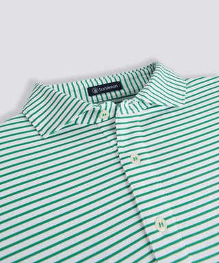 Mathew Stripe Performance Polo