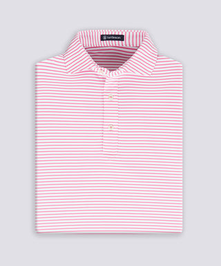 Mathew Stripe Performance Polo