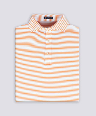 Mathew Stripe Performance Polo