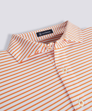 Mathew Stripe Performance Polo
