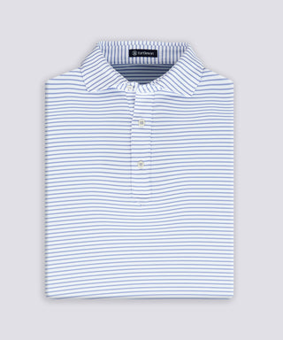 Mathew Stripe Performance Polo