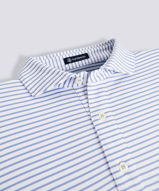 Mathew Stripe Performance Polo