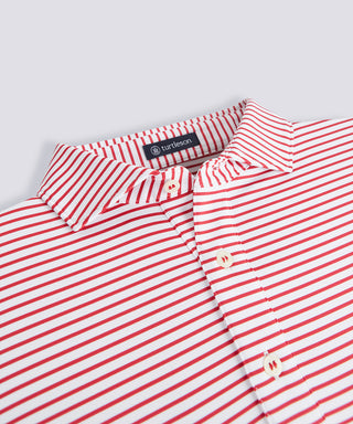 Mathew Stripe Performance Polo