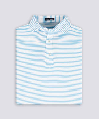 Mathew Stripe Performance Polo