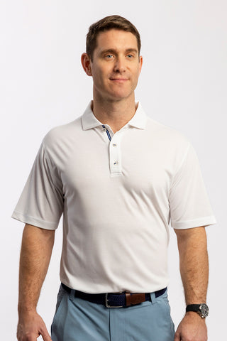 Jules Diamond Knit Polo