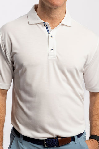 Jules Diamond Knit Polo