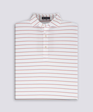 Tian Stripe Performance Polo