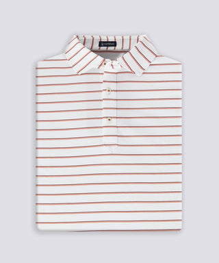 Tian Stripe Performance Polo